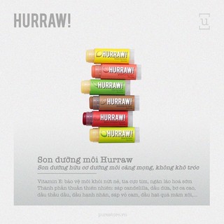 Son Dưỡng Môi Hurraw Lip Balm