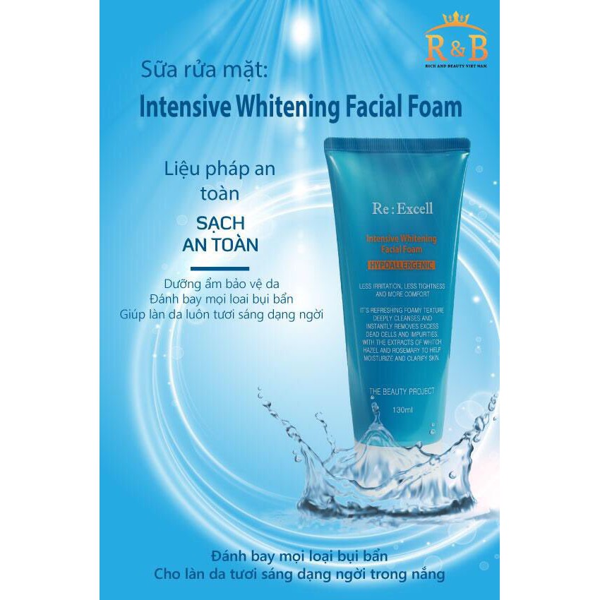 Sữa Rửa Mặt Intensive Whitening Facial Foam | BigBuy360 - bigbuy360.vn