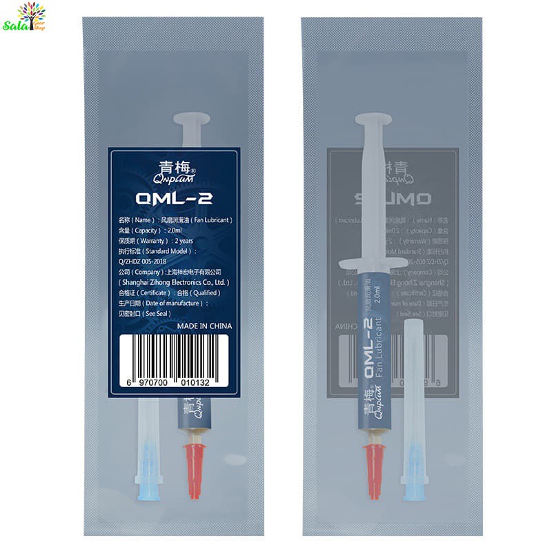 Dầu chuyên dụng bôi trơn quạt Qnplum QML-2 Lubricant 2ml
