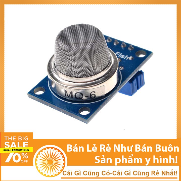 Anasa Module Cảm Biến Khí Gas MQ6 Anasa