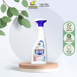 Antikal - Chai xịt dung dịch tẩy cặn bám trên inox trong nhà tắm Febreze hương hoa 700ml - PH088