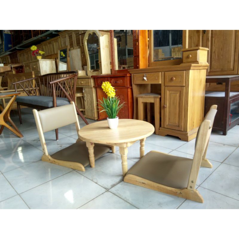 Ghế bệt, ghế ngồi kiểu Nhật, ghế không chân - Lê Tâm Furniture