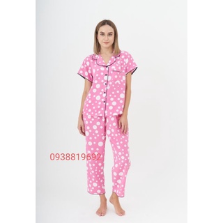 Bộ mặc nhà pijama lụa có bigsize