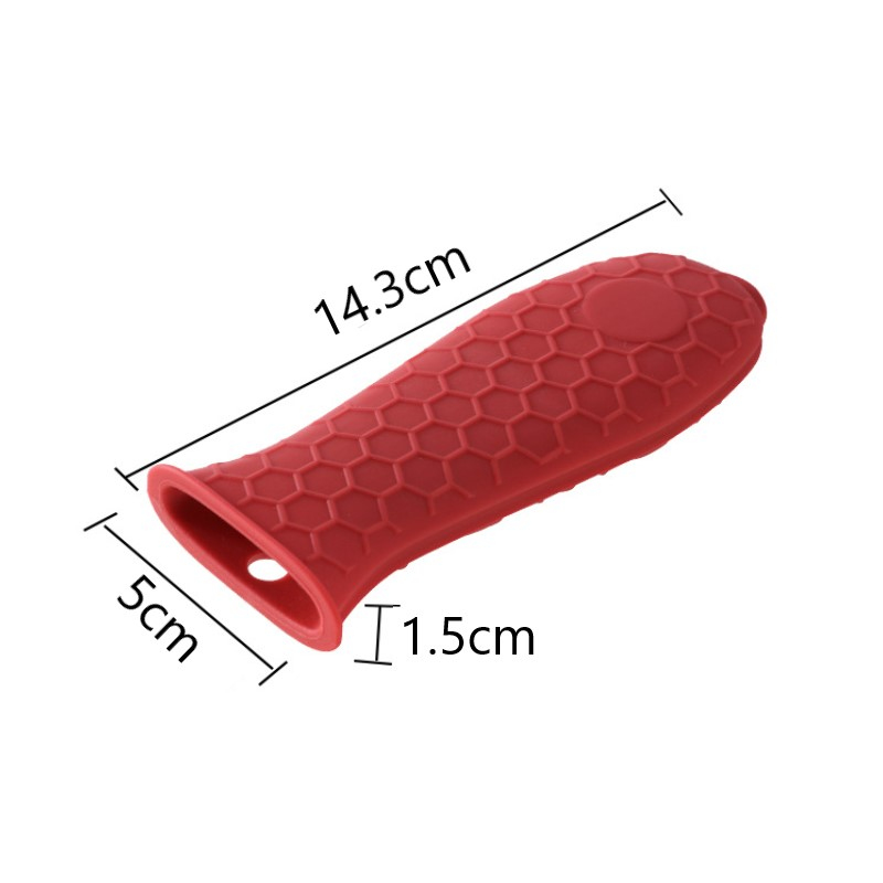 Vỏ Bọc Tay Cầm Nắp Nồi Bằng Silicone Chống Trượt Chống Bỏng Tiện Dụng