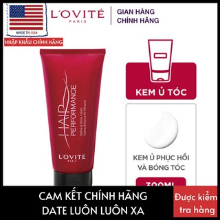 Kem ủ phục hồi và bóng tóc Lovite Hair Performance Refine & Shine Cream 300g
