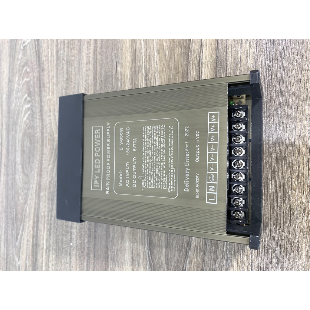 Nguồn 5v70a Chống Mưa Ipy Bảo Hành 12 Tháng Hàng Chính Hãng
