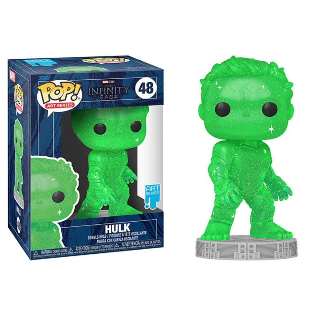 Mô hình Marvel Hulk 10cm 48 Infinity Saga Artist Series Funko Pop Mô hình tĩnh Nhựa PVC CHÍNH HÃNG MỸ MVFKP17