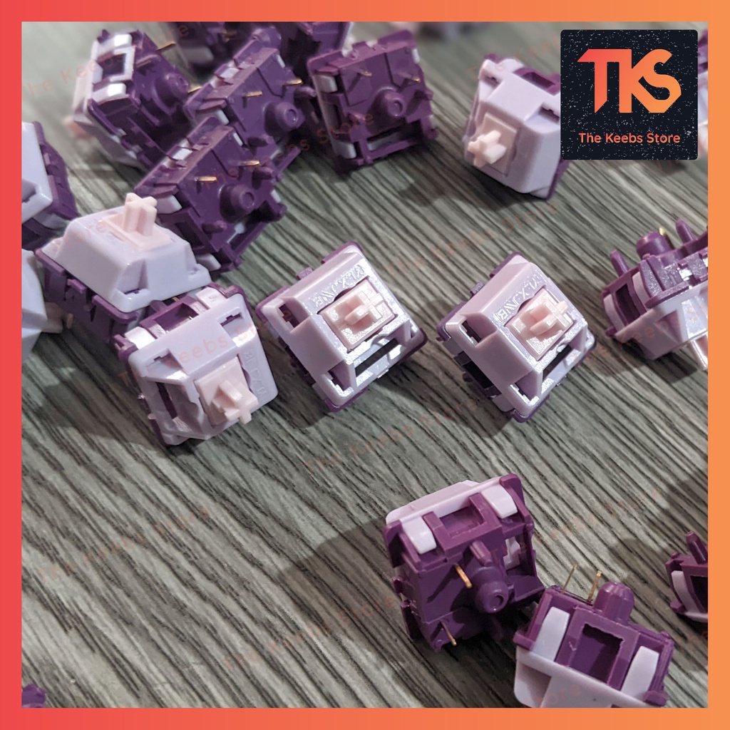 Switch Datura | Tactile 53g | Công tắc bàn phím cơ | TKS