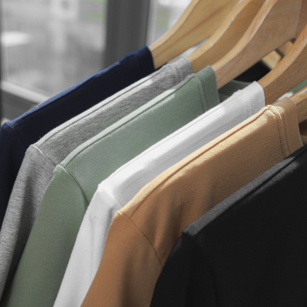 Áo thun nam trơn Satoshi SATS85 vải cotton 4 chiều co giãn dày dặn,regular fit, trẻ trung nhiều màu