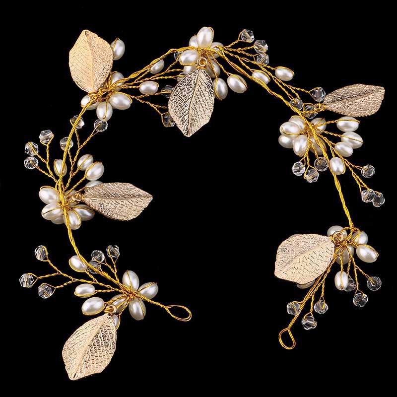 Băng đô tóc kiểu dáng sang trọng quý phái cho cô dâu