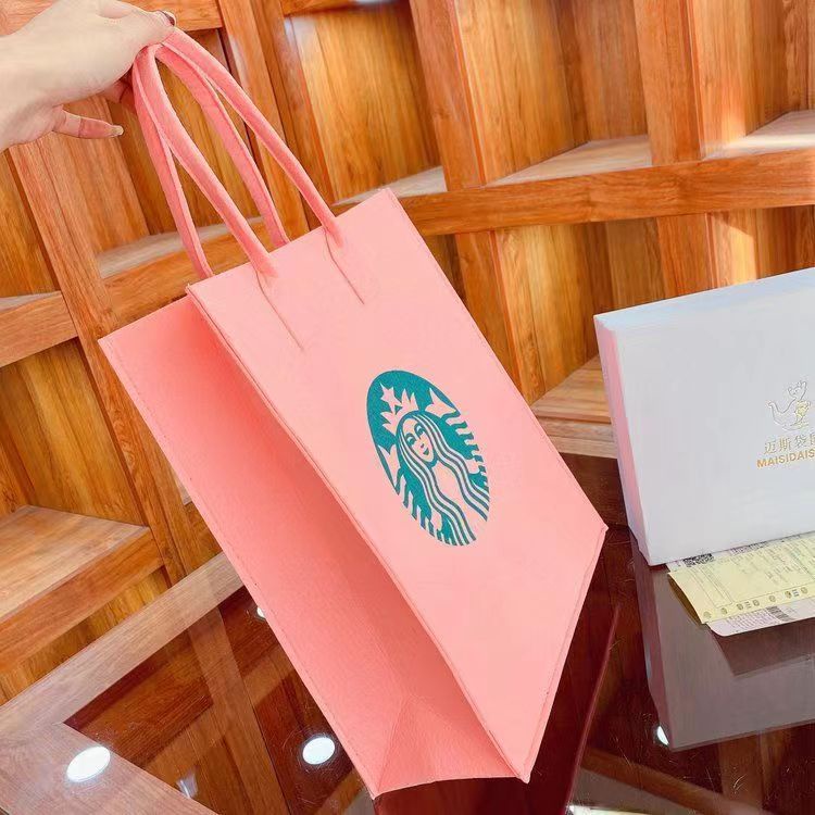 Túi Tote Vải Nỉ Thân Thiện Với Môi Trường Phong Cách Mới túi mua sắm siêu thị