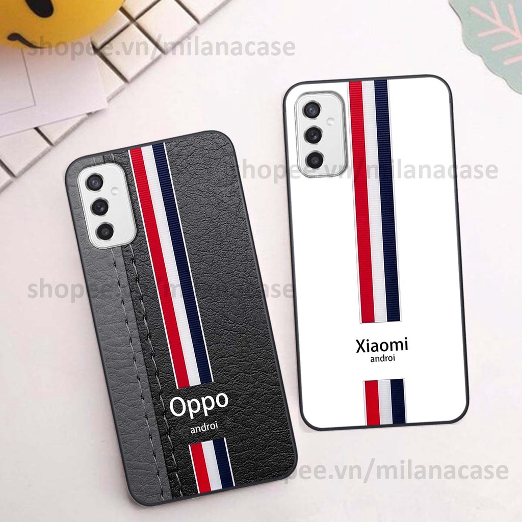 Ốp Samsung M52 5G in giả da phong cách thể thao, cá tính, thời trang