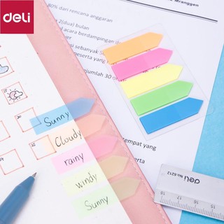 [COMBO 3/1] Giấy phân trang Deli - 100 tờ/tệp - EA10602 [Deli]