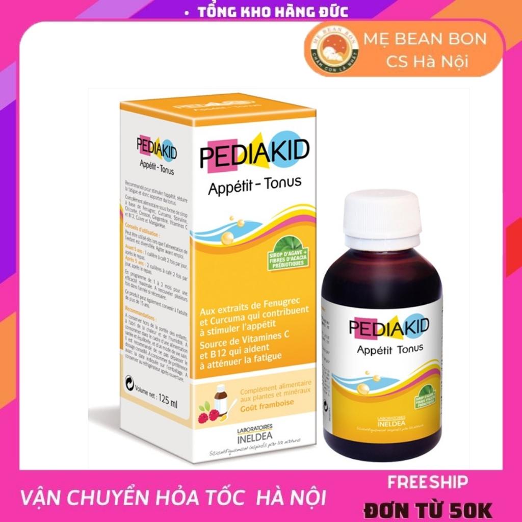 Vitamin cho bé Pediakid Appétit Tonus Pháp 125ml giúp bé ăn ngon cho trẻ 6 tháng tuổi trở lên hay biếng ăn - mẹ bean bon