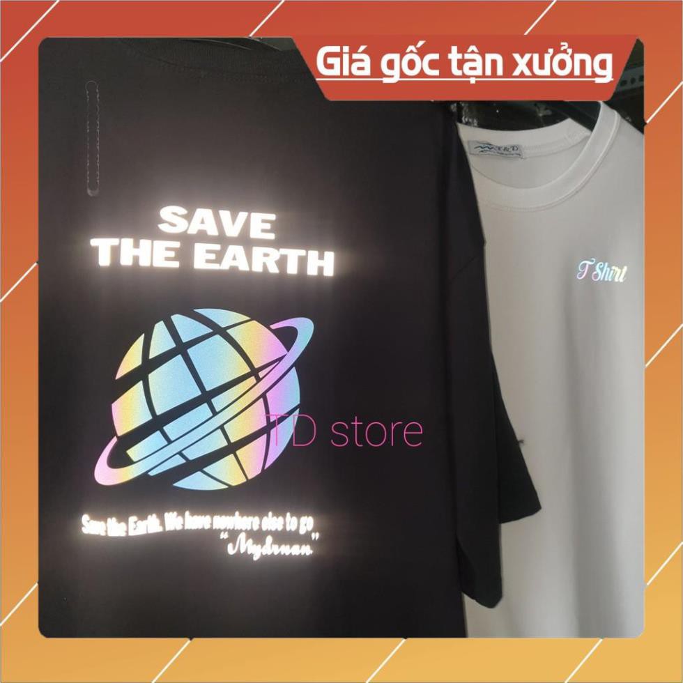 DEAL HOT- Áo thun phản quang Save the Earth sỉ sll 50k ATPQ