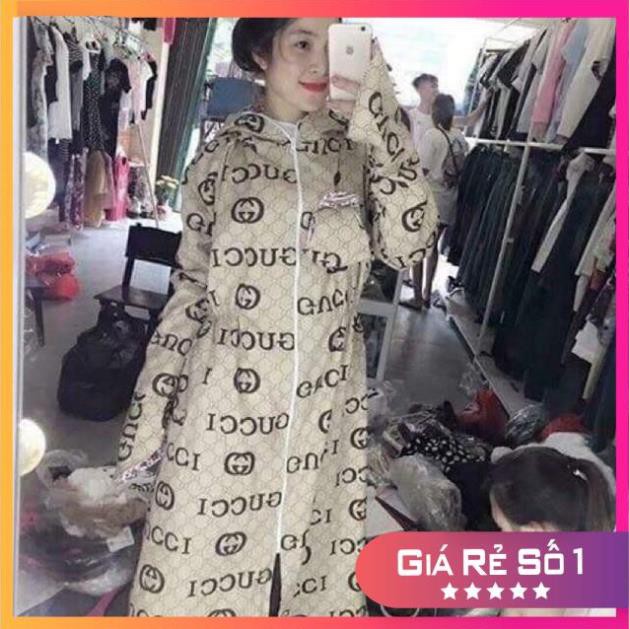 Áo chống nắng toàn thân - Áo đi nắng dáng dài 2 lớp kèm khẩu trang | BigBuy360 - bigbuy360.vn