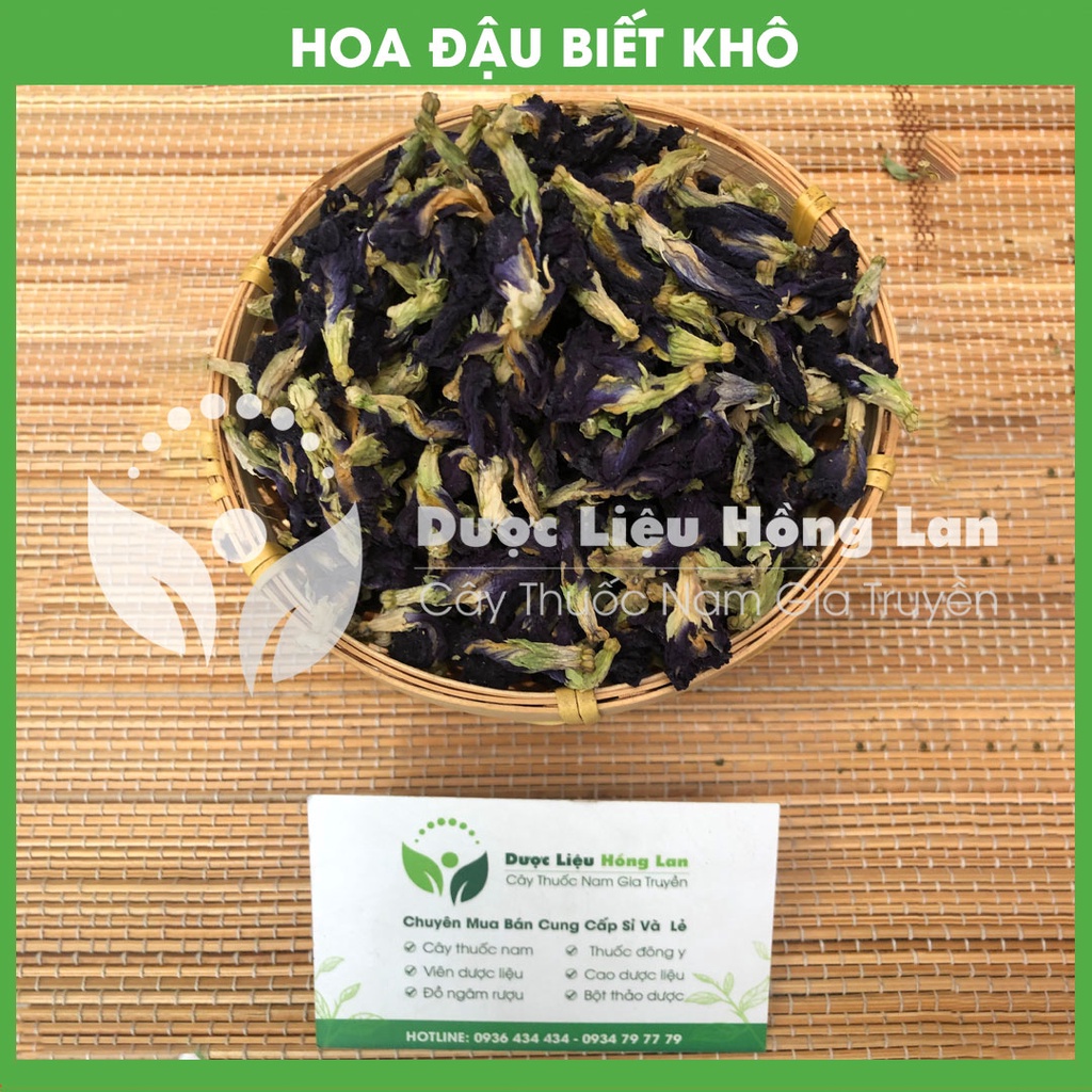 TRÀ HOA ĐẬU BIẾC khô đóng gói 1kg - congtyduoclieuhonglan