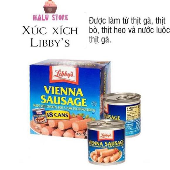 Xúc xích Libby Mỹ hộp 130g | BigBuy360 - bigbuy360.vn