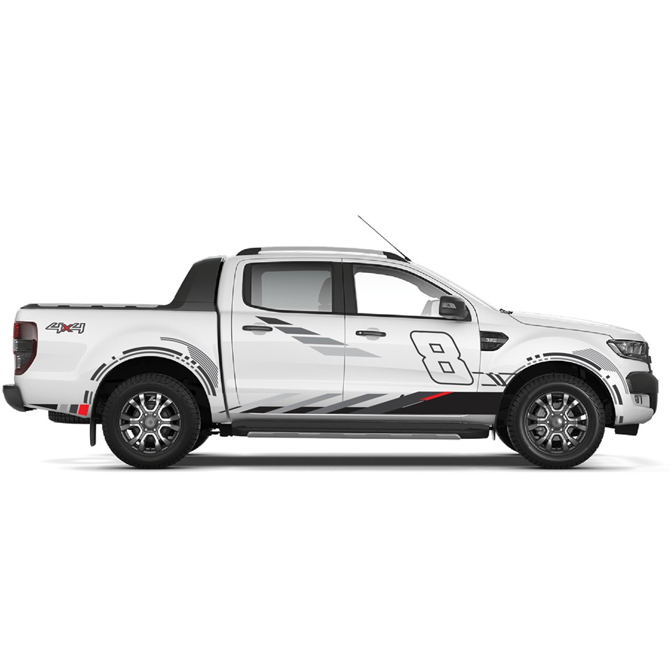 Tem dán sườn xe ford ranger