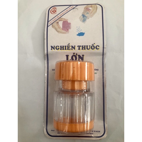 DỤNG CỤ NGHIỀN THUỐC CHO BÉ [LOẠI LỚN] - CÀ THUỐC NHANH CHÓNG, GIÁ RẺ, AN TOÀN, VỆ SINH, DỄ SỬ DỤNG