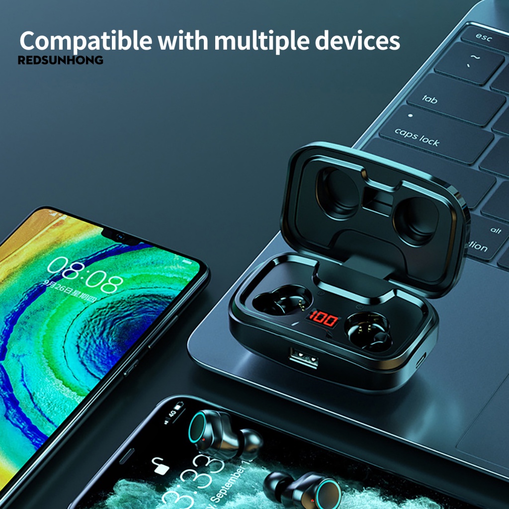 Tai Nghe In-Ear Bluetooth 5.0 RSH.z Giảm Tiếng Ồn Tiện Dụng