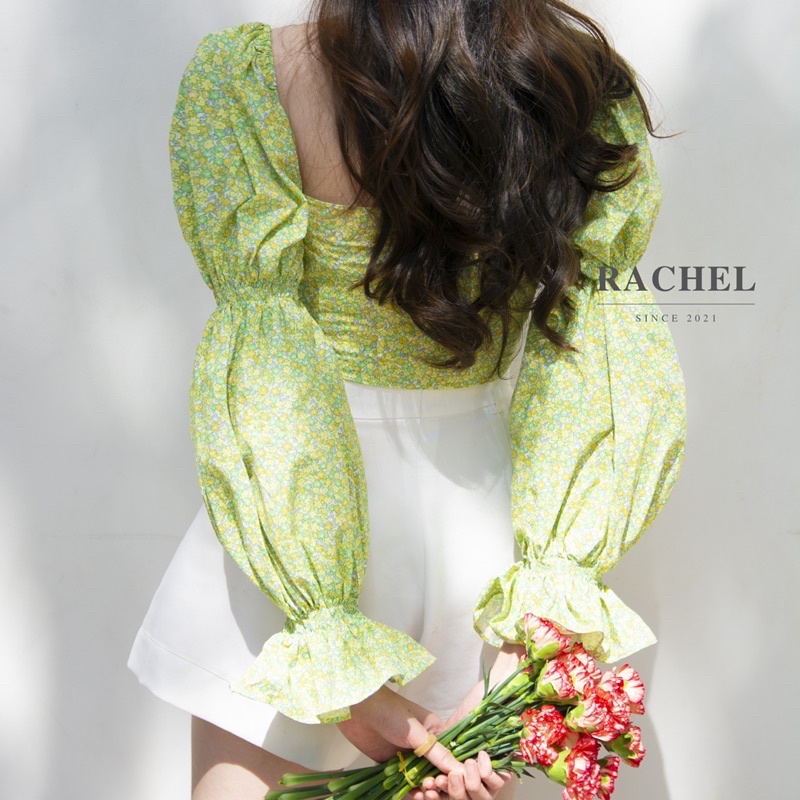 Quần đùi ống loe hack dáng Hebe shorts - rachelbyngn | BigBuy360 - bigbuy360.vn