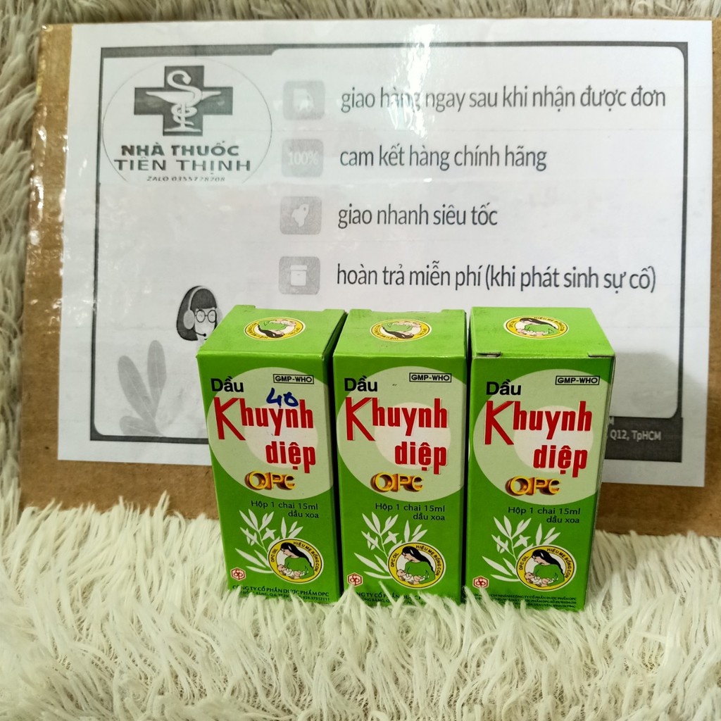 DẦU KHUYNH DIỆP OPC CHAI 15ml