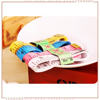 Thước dây đo eo, thước dây đo quần áo 1,5 mét