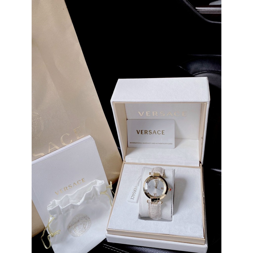 Đồng hồ nữ chính hãng, đồng hồ đeo tay nữ dây da VERSACE full box cao cấp, siêu sang chảnh, thời trang đẳng cấp, cực đẹp