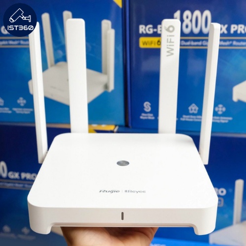 Bộ phát Wifi (WIFI 6) RUIJIE RG-EW1800GX PRO dùng cho Gia đình Công Ty, Cửa Hàng, Văn phòng,- Hàng C
