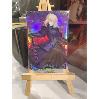 Thẻ bài bánh xốp Fate Grand Order FGO Artoria Pendragon (Alter) SP - Super Rare - Tặng bọc bài nhựa bảo quản