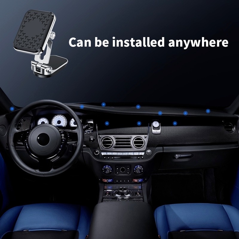 Giá Đỡ Điện Thoại Nam Châm Xoay 360 Độ Hai Chức Năng Định Vị GPS
