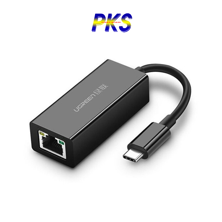 Cáp USB Type C To Lan Gigabit 10/100/1000Mbps Chính Hãng Ugreen 50307