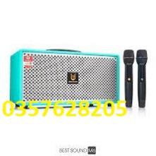 Loa Karaoke Xách Tay Di Động BestSound M6S, Loa Best Sound M6S Mẫu Mới Kèm 2 Mic