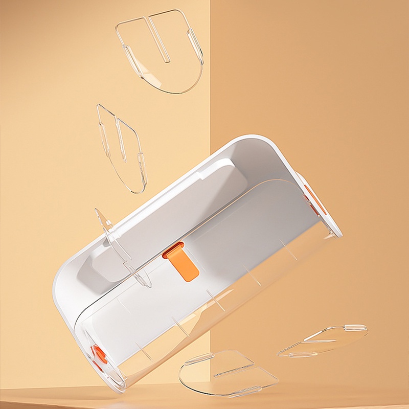 Hộp Đựng Đồ Lót / Vớ Trong Suốt Treo Tường Tiện Dụng Ốp gắn tường khay đựng tất vớ vải