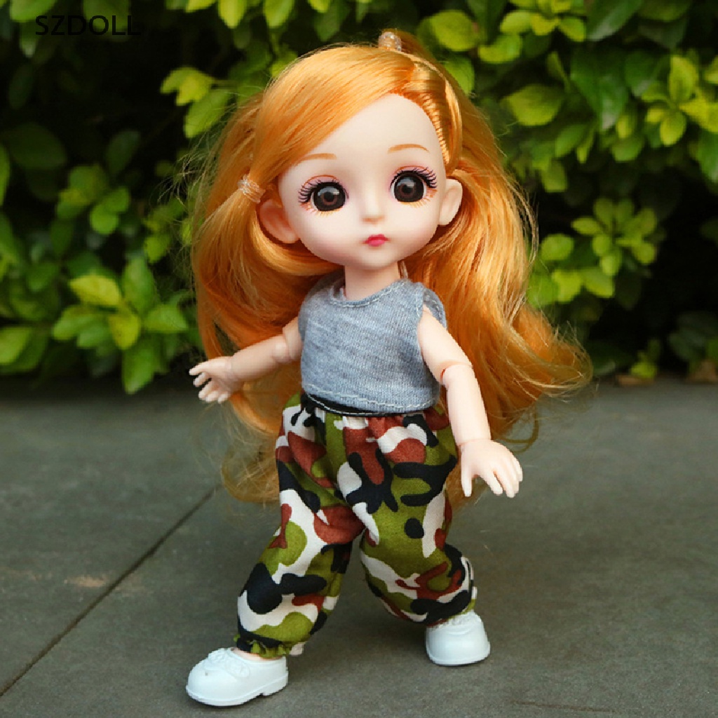 Bộ Quần Áo Thời Trang Cho Búp Bê BJD 16CM