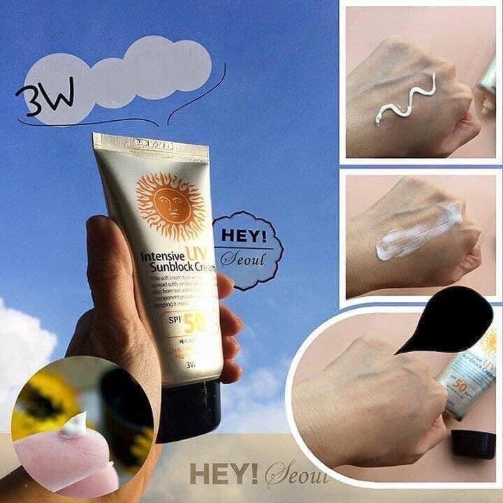 Giá sốc: 1 hộp Kem chống nắng Sun Block Supper Uv SPF 50+ Hàn Quốc