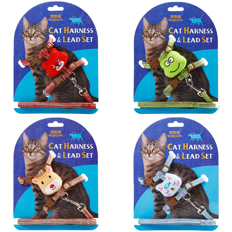 Dây Dắt Mèo Gấu Bông Dễ Thương DD1710 MIAOCAT