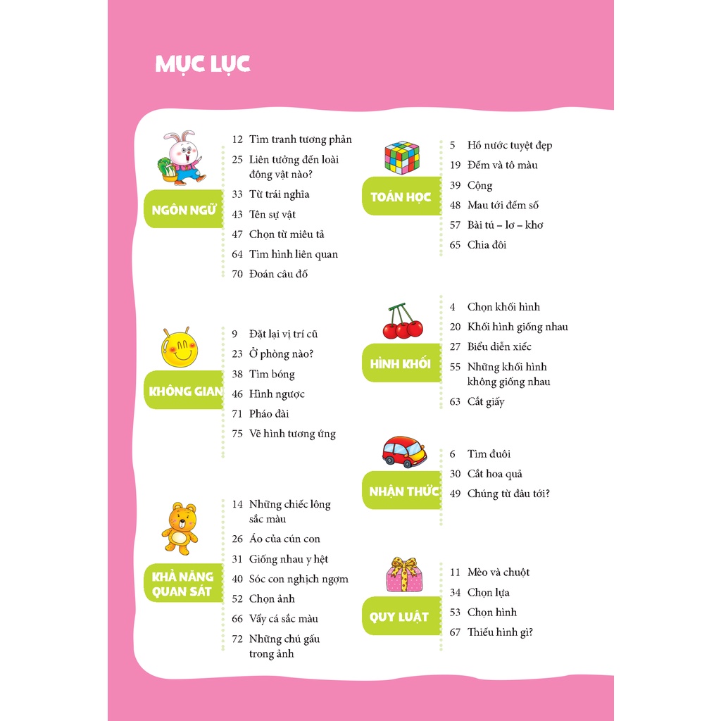 Sách - IQ thiên tài phát triển tư duy não bộ 3 - 4 tuổi(tái bản)