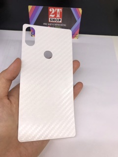 DÁN VÂN CARBON MẶT LƯNG XAOMI MI MIX 2S