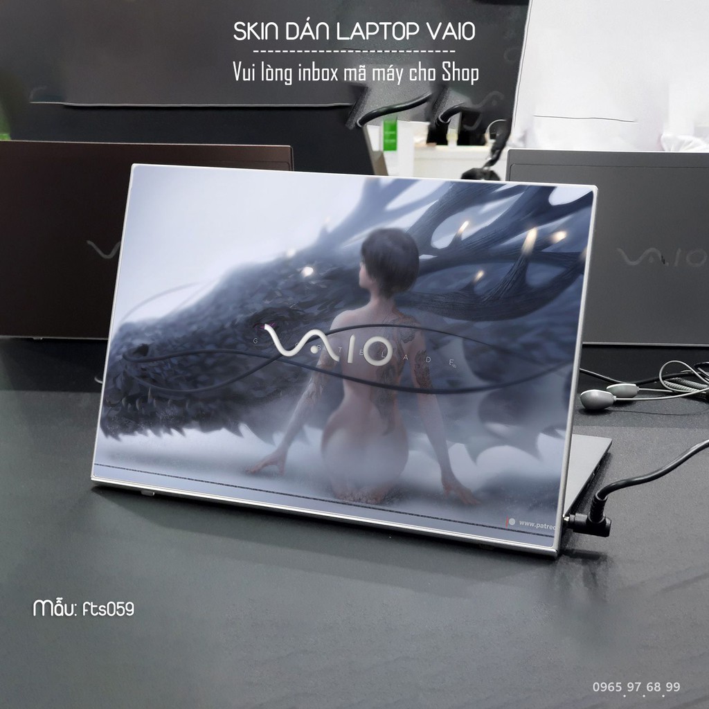 Skin dán Laptop Sony Vaio in hình Fantasy _nhiều mẫu 6 (inbox mã máy cho Shop)