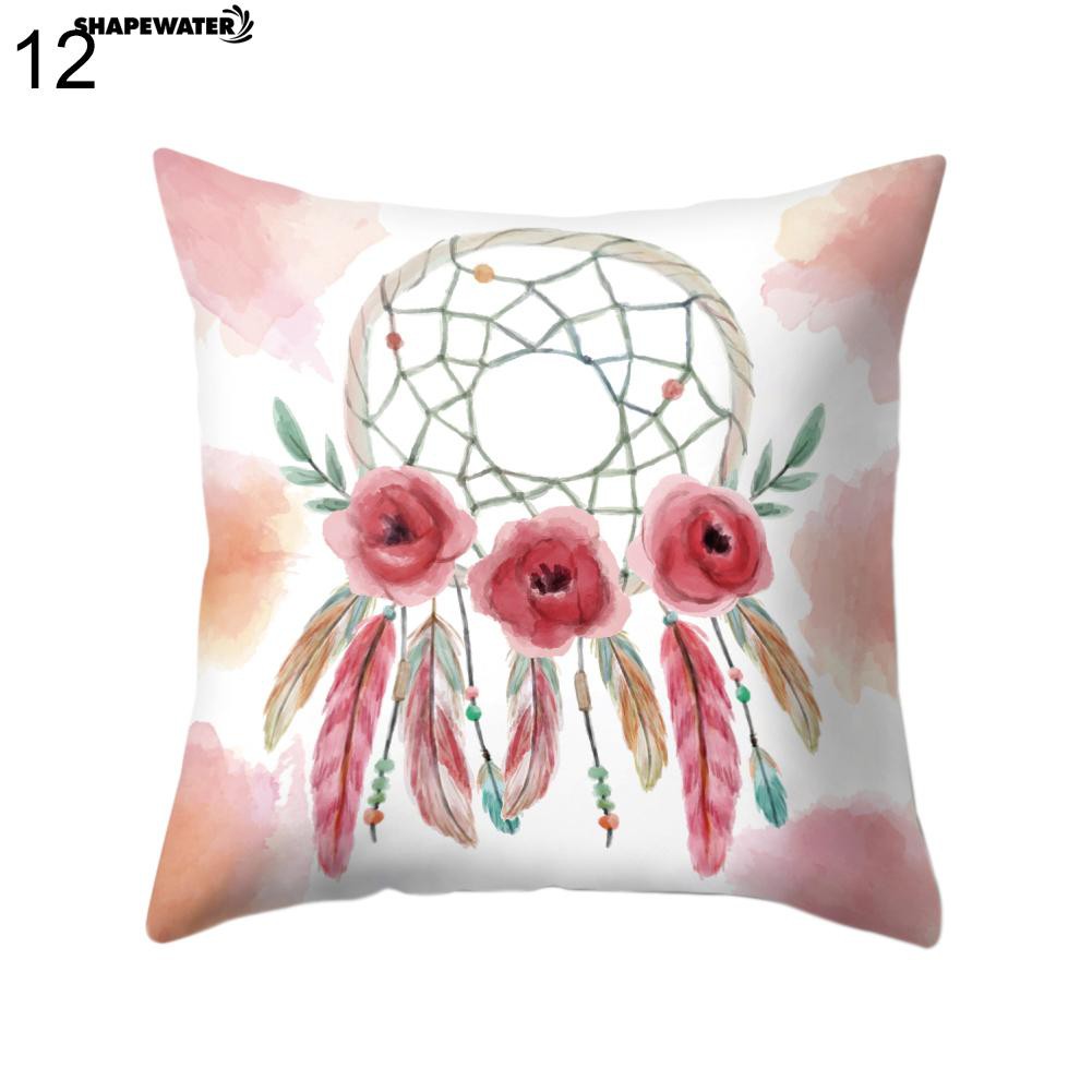 Gối tựa trang trí sofa , phòng ngủ , văn phòng. hình dreamcatcher