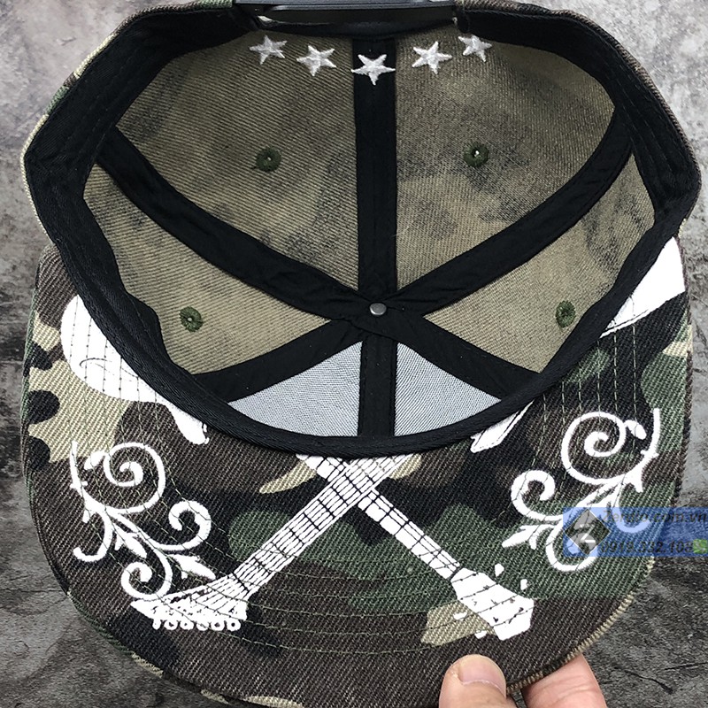 Nón hiphop Snapback rằn ri đẹp cho cả nam và nữ