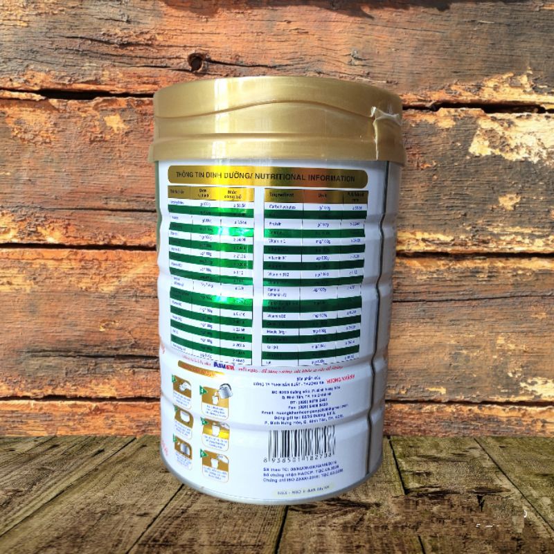 Sữa canxi Asuen canxi Gold 900g ngăn ngừa loãng xương, tiểu đường, huyết áp