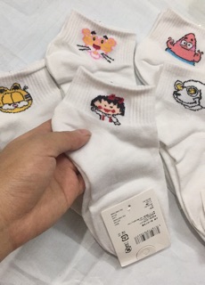 10 đôi tất hình thú, vớ hình thú