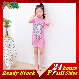 Đồ bơi liền thân hoạt hình nhiều màu sắc đáng yêu cho bé gái