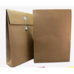 Túi hồ sơ/Bao thư giấy kraft quấn dây  A4 ( 10 cái )