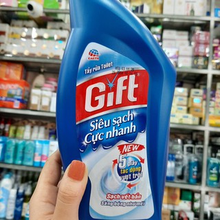 NƯỚC TẨY GIFT TÍM CÓ VÒI 600ml