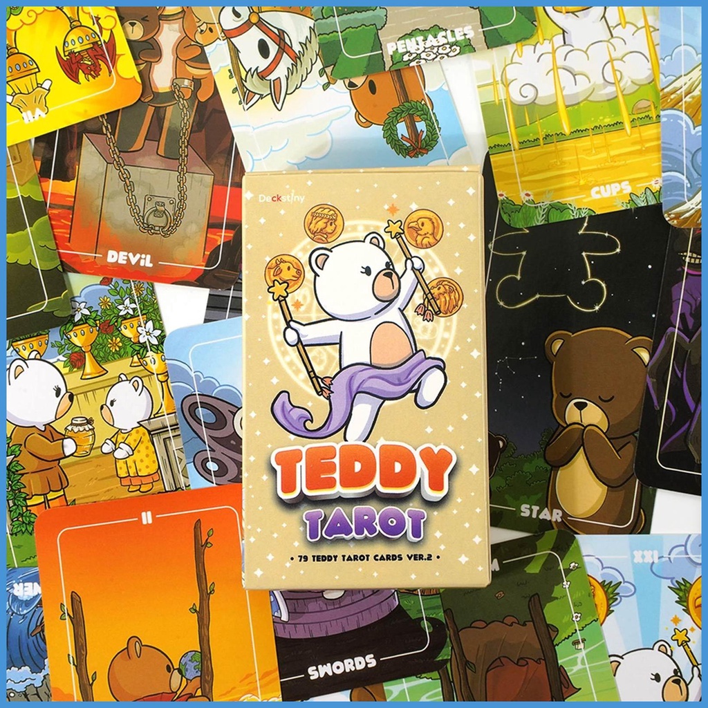 Bộ Bài Tarot 78 Lá Phiên Bản Tiếng Anh Dành Cho Người Mới Bắt Đầu