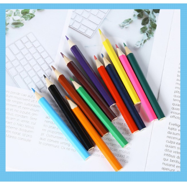 Bút  Bi - COM BO 5 Hộp Bút chì màu với 12 màu sáng tạo màu vẽ graffiti , học sinh cấp 1,2,3  GIÁ CHỈ 20K ...............